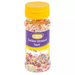 Zasypání cukru 75 g barevné tyčinky