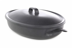 Smarrierter Bräter BSE Sfinx STEAK, 32 cm (Höhe 7 cm) - Belis