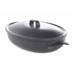 Smarrierter Bräter BSE Sfinx STEAK, 32 cm (Höhe 7 cm) - Belis