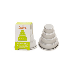 Mini-Tortenform rund 7x8 cm