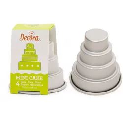 Mini-Tortenform rund 7x8 cm