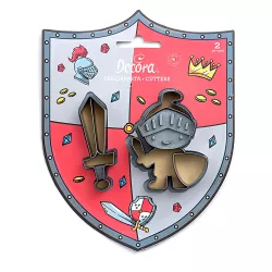 Ausstecher Königritter mit Schwert