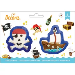 Vykrajovátko na perníčky piráti 7,5x8cm - Decora