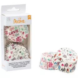 Muffinförmchen 36 Stück Liebe