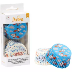 Cupcakeförmchen 36 Stück Weltraum