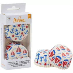 muffinbackformen 36 stk. Anker und Schiff