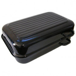 Beidseitig emailierter Sphinx-Doppelkopfer 40 cm Größe (innere Abmessungen) - Ohren seitlich - Belis