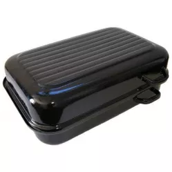 Beidseitig emailierter Sphinx-Doppelkopfer 40 cm Größe (innere Abmessungen) - Ohren seitlich - Belis