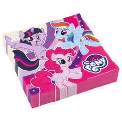 Papierteller My Little Pony 20 Stk 33x33 cm
