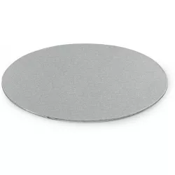 Silberner Kuchenunterlage 25 cm Dicke 3 mm