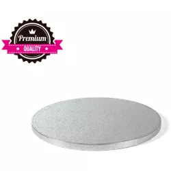 Silberunterlage für Kuchen 30 cm Dicke 1,2 cm