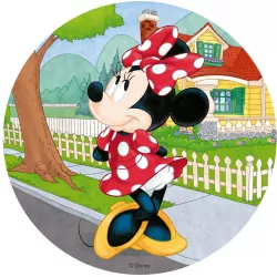 Essbares Papier niedliche Minnie 20 cm