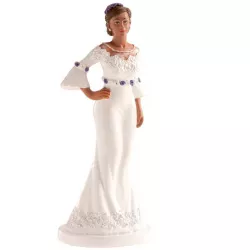 Hochzeitsfigur für die Torte 16 cm Madam