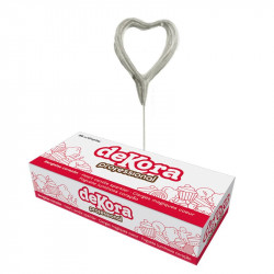 Herz-Feuerwerk für Torte, Packung 20 Stück