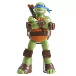 Schildkröte Ninja-Figurine zum Kuchen 8 cm Leonardo