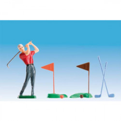 Tortenfigur Golfspieler
