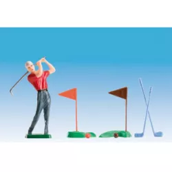 Tortenfigur Golfspieler