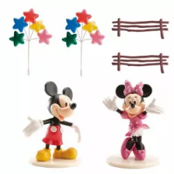 Muffinfigur/Motivfigur für Torte Mickey und Minnie