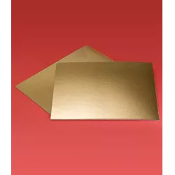 Tortenunterlage 25x25 cm goldfarben