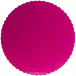 Fuchsia Kuchenunterlage 25 cm