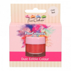 Puderfarbene Farbe 4 g rote Chili