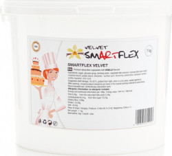 Smartflex Velvet Vanillegeschmack 7 kg (Ausroll- und Modelliermasse für Kuchen) 0049 dortis