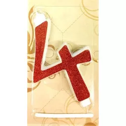 Große rote Kerze, Nr. 4