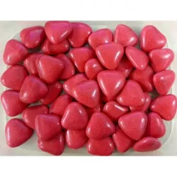 Schokoladenherzen rot (80 g)