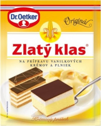 Dr. Oetker Goldene Klasse zur Zubereitung von Cremes und Füllungen (40 g) DO0044 Kuchencreme