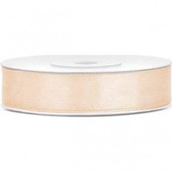 Cremefarbenes Farbband 12 mm x 25 m (1 Stück) TS12-079