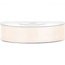 Helles cremefarbenes Farbband 12 mm x 25 m (1 Stück) TS12-079J