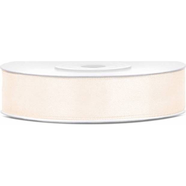 Helles cremefarbenes Farbband 12 mm x 25 m (1 Stück) TS12-079J