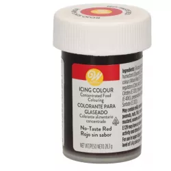 Gel-Farbe dunkelrot, ohne Geschmack, 28 g