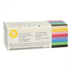 Satz Gel-Farben Icing Color Kit 8 Stück