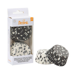 Backformen Noten 36 Stück 50x32 mm