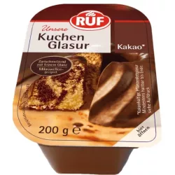 Schokoladenglasur für Kuchen, 200 g