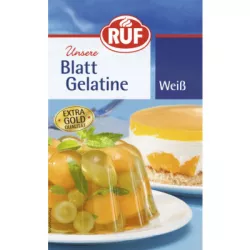 Filigranierte Gelatine - klar