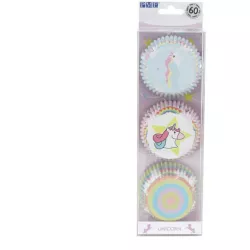 Muffinförmchen Einhörner 60 Stück