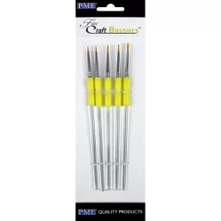 Backpinsel für Kuchendekoration 5 Stück dünn