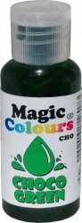 Gel-Farbpaste für Schokolade Magic Colours (32 g) Choco Green CHOGRN tortis