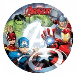 Essbares Tortendekorpapier Avengers - Marvel 20cm