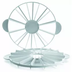 Schablone zum Portionieren von Torten, 26 cm, 14/16