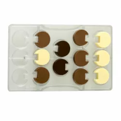 Schokoladenform 3D - Kreise