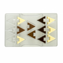 Form für Schokolade 3D - Dreieck
