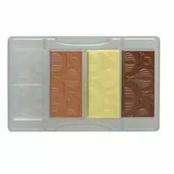 Form für Schokoladenflugballon