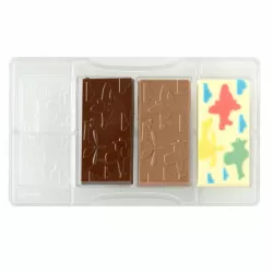 Form für Flugzeug-Schokoladenformen