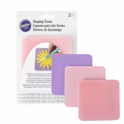 Satz aus drei Pilzen zum Modellieren von Blumen