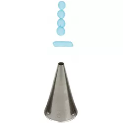 Kuchengebäcksdekor-Spritze rund Ø 5