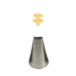 Konditor-Spritze flaches Gitter 46