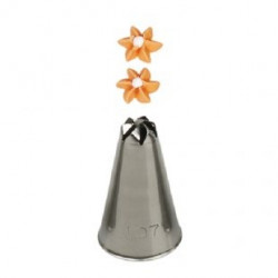 Backfischige Dekorationsspritze geschnitten 107